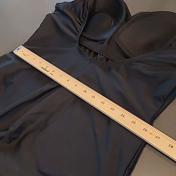 DIPPIN' DAISY'S swimwear sz 24W black - Picture 8 of 11